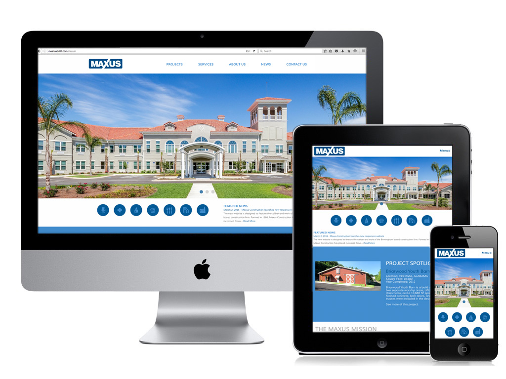 Maxus Responsive Website