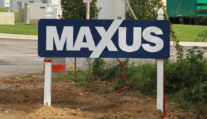 Maxus Construction Sign