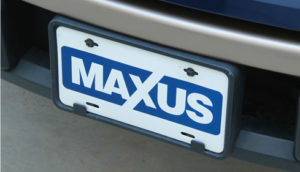 Maxus Construction Car Tag