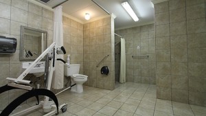 Ocala Health and Rehabilitation bathroom, Maxus Construction